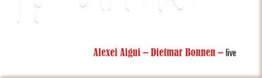 ugliest parts, Alexei Aigui, Dietmar Bonnen, live, LOFT, Cologne, Köln, Stefan Deistler, recorded, aufgenommen