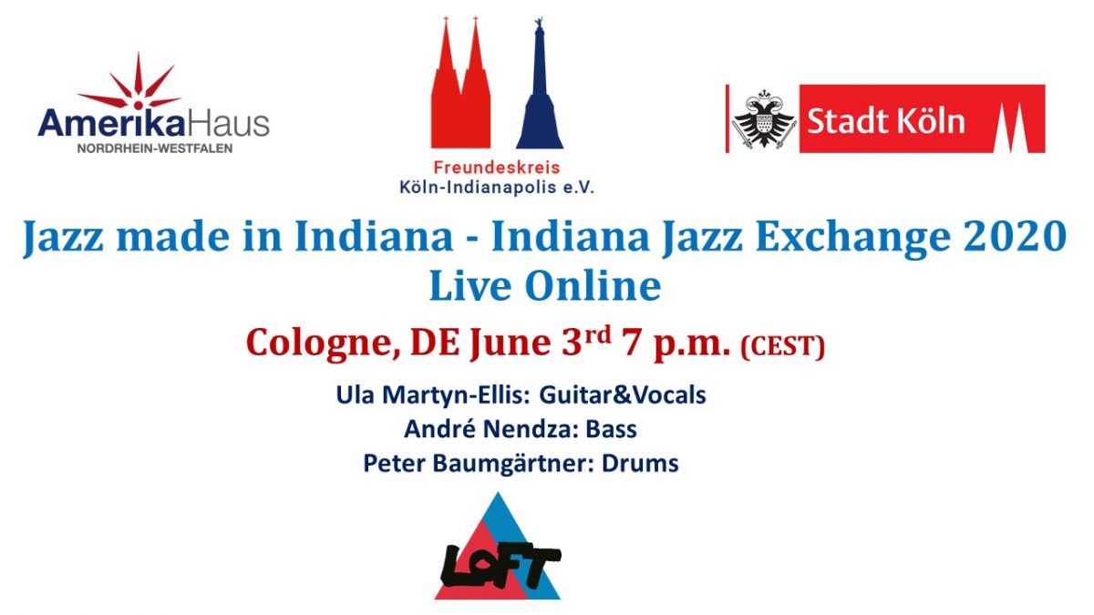 livestream made in Indiana Jazz Exchange 2020 LOFT Köln Cologne 