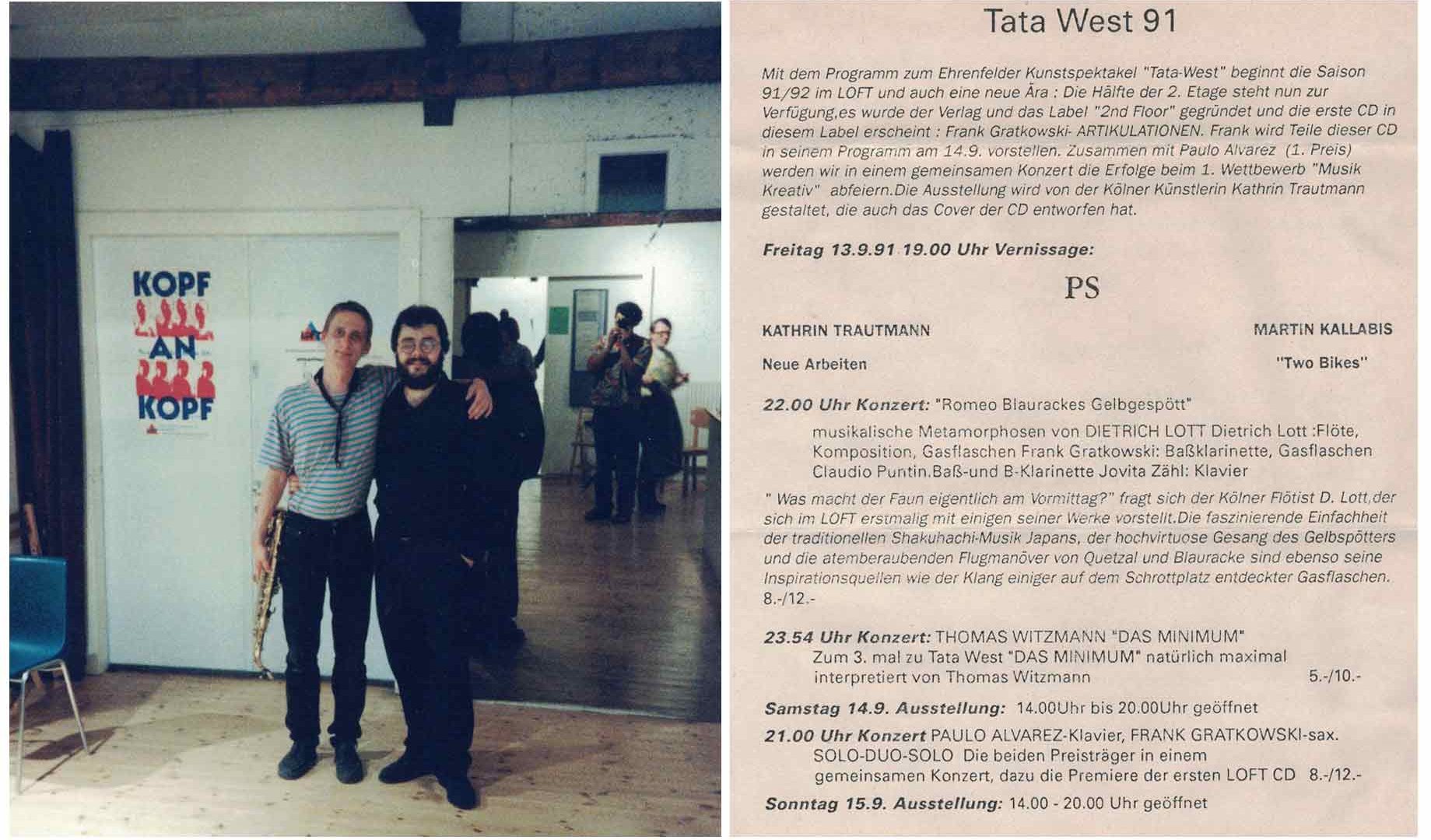 Frank Gratkowski, Paulo Álvares, Tata West, LOFT