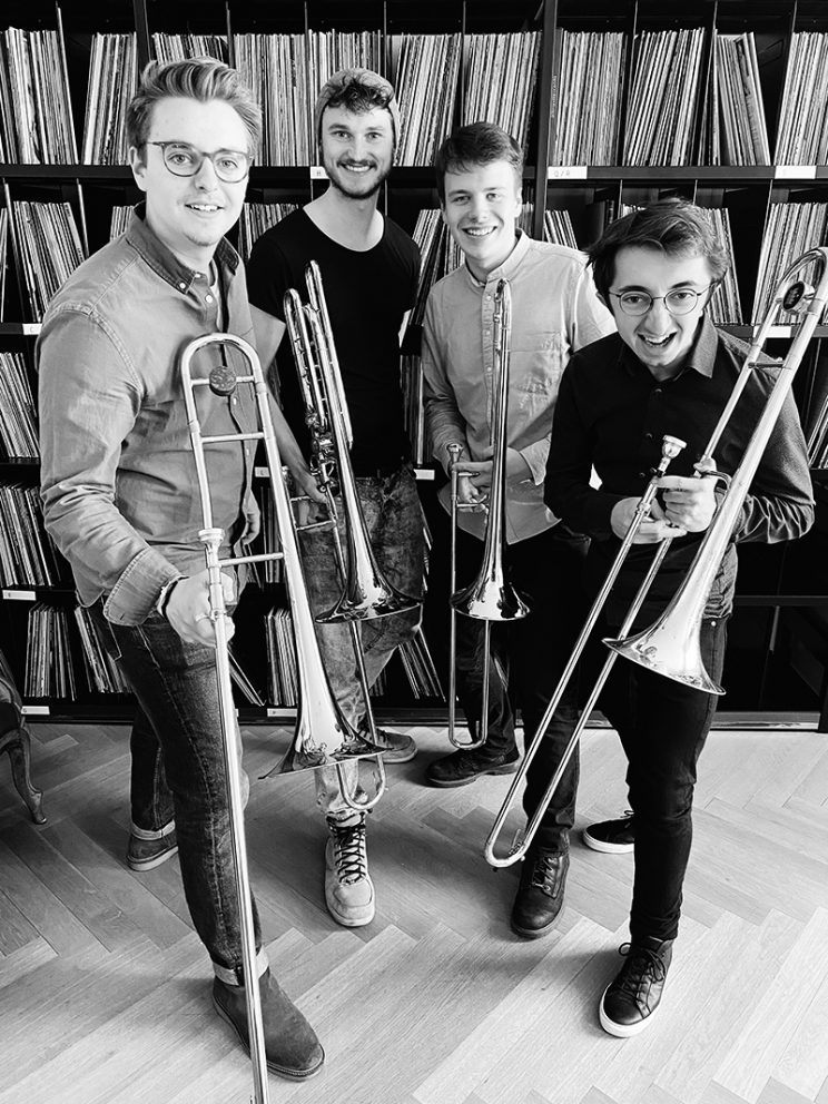Nicolaj Wolf, Philipp Hayduk, Moritz Renner, Kai Baumgarten, LOFT, Millennium Trombone Quartet