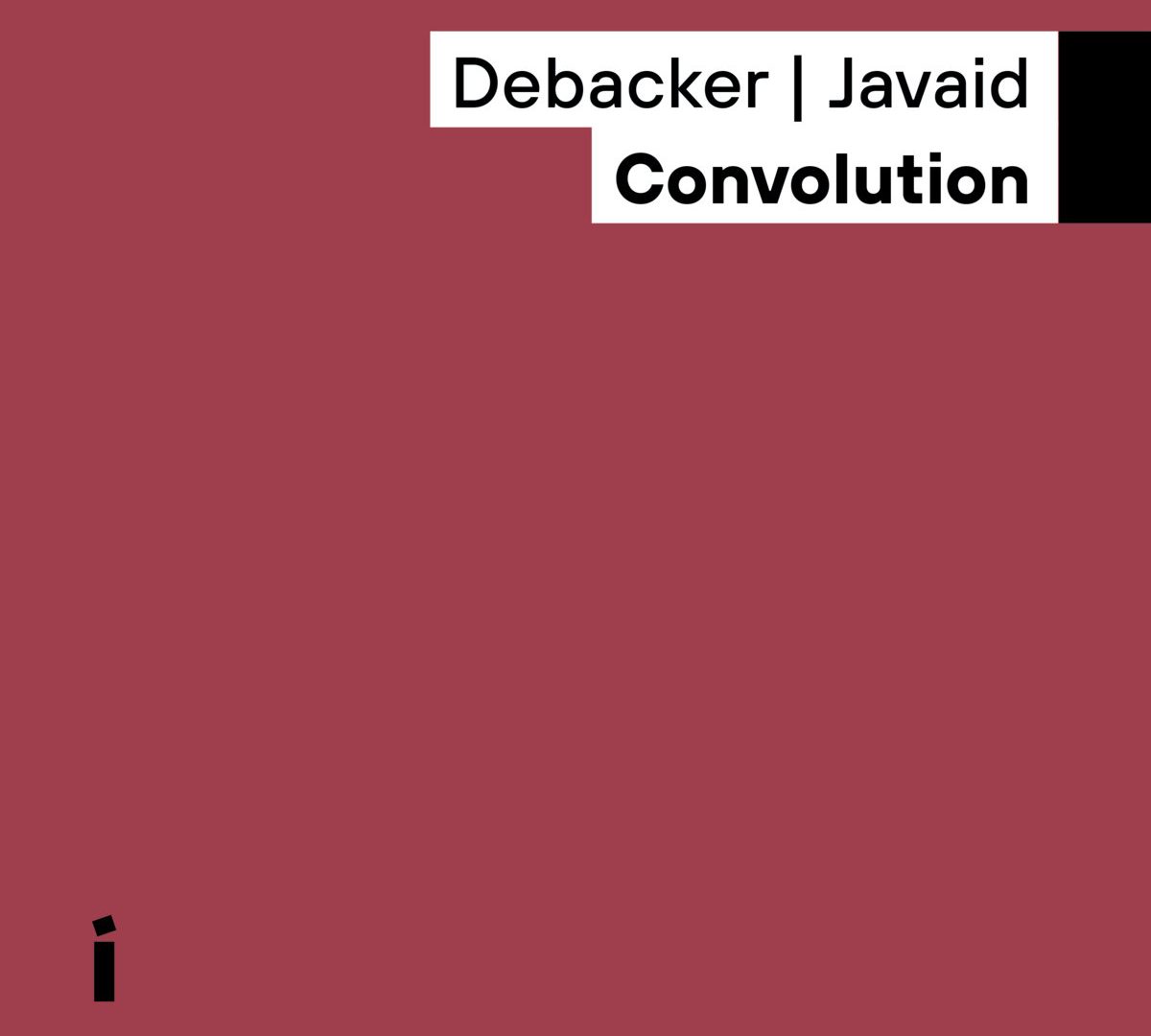 Marlies Debacker, Salim(a) Javaid, LOFT, Convolution, IMPAKT