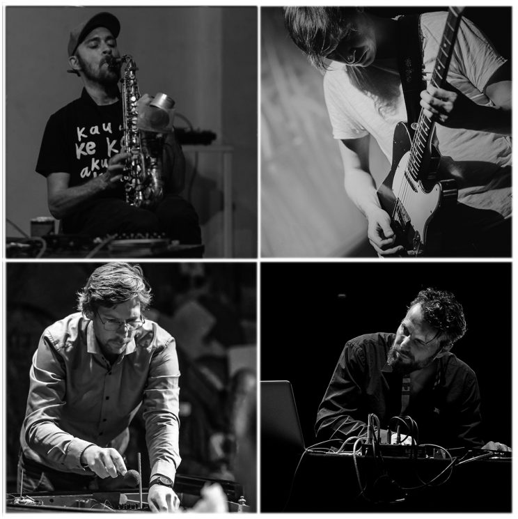 Agents in Space, LOFT, Jonas Engel, Peter Meyer © Dovile Sermokas, Stefan Schultze © Cristina Marx, Werner Hasler © Remi Angeli