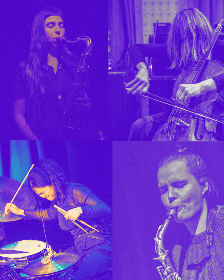 Amalie Dahl, Camila Nebbia, Sun-Mi Hong, Elisabeth Coudoux, DaughterDaughter, LOFT, Cologne Jazzweek